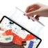 Baseus Smooth Writing 2 Series Stylus Lite with LED Indicators, (Active version with type-C cable and active pen tip) - White